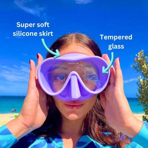 Soft Silicone Mask & Snorkel Set - Image 12